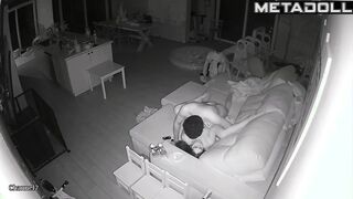 Amazing Polish parents fuck before going to sleep voyeur cam