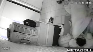 Real Vietnamese newly married couple fuck hard in their bed hidden IP cam