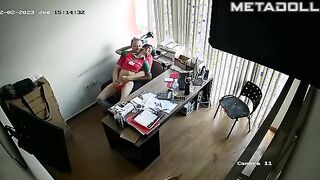 Daily sex routine in Manchester office