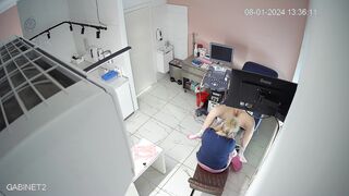 Russian teen girl getting first naked gyno exam and ultrasound