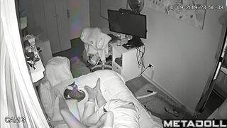 ﻿College couple fucks in their parents’ house