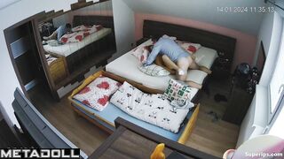 Mature European blonde gets fucked in her bed
