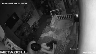 Teenage Latin parents fuck in their bed