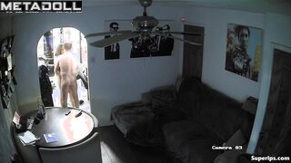 Mature British blonde gets fucked on the couch