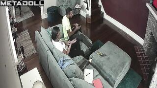Hot black woman fucks her husband