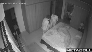 Married Latin couple fucks all night long