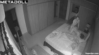 Married Latin couple fucks all night long
