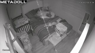 Married couple fuck hard in their bed live HD