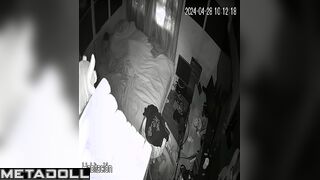 Real amateur couple fuck wildly in their bed online