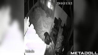 Real amateur couple fuck wildly in their bed online