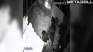 Real amateur couple fuck wildly in their bed online