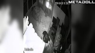 Real amateur couple fuck wildly in their bed online