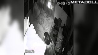 Real amateur couple fuck wildly in their bed online