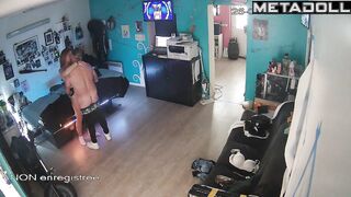 Georgeouse Portuguese blonde mother gets brutally fucked in doggy style hidden cam
