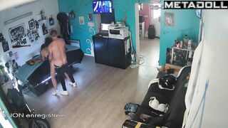 Georgeouse Portuguese blonde mother gets brutally fucked in doggy style hidden cam