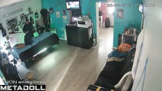 Canadian young lovers fuck in their bed wildly live