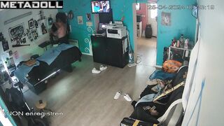 Canadian young lovers fuck in their bed wildly live