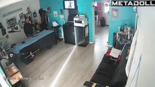 Single Italian blonde student girl gets fucked in doggy style hidden camera