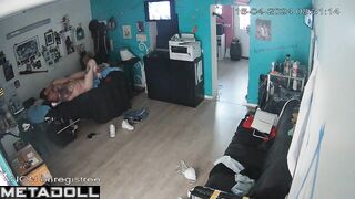 Single Italian blonde student girl gets fucked in doggy style hidden camera