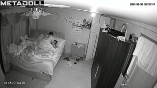 Big ass Italian brunette mature mom gets cum inside her pussy hidden IP cam