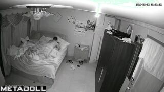Big ass Italian brunette mature mom gets cum inside her pussy hidden IP cam