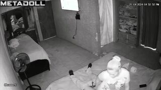 Real amateur Norwegian couple fuck in the living room recording