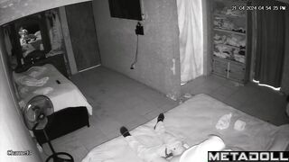 Real amateur Norwegian couple fuck in the living room recording