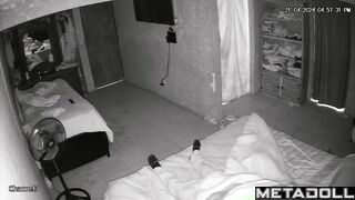 Real amateur Norwegian couple fuck in the living room recording