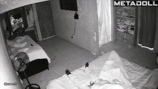 Real amateur Norwegian couple fuck in the living room recording
