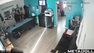 European tattoo artist man fucks a woman