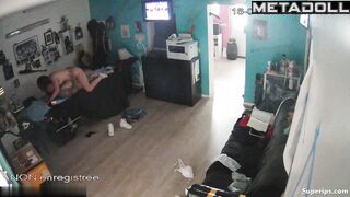 European tattoo artist man fucks a woman