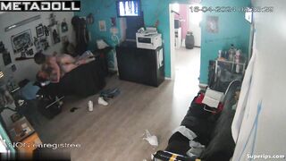European tattoo artist man fucks a woman