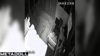 My girlfriend's parents having sex wildly in their bed leaked record