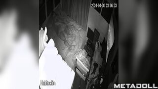 My girlfriend's parents having sex wildly in their bed leaked record