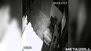 My girlfriend's parents having sex wildly in their bed leaked record