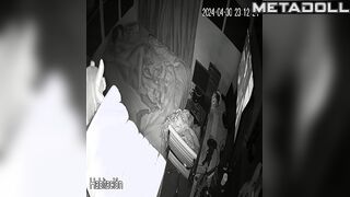 My girlfriend's parents having sex wildly in their bed leaked record