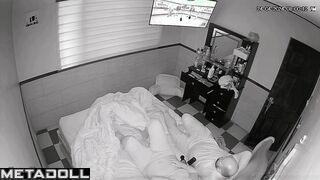 Georgeouse Finnish blonde step-mom forces her husband to cum hidden IP camera