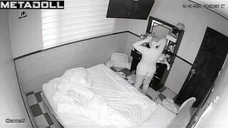 Georgeouse Finnish blonde step-mom forces her husband to cum hidden IP camera