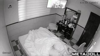 Georgeouse Finnish blonde step-mom forces her husband to cum hidden IP camera