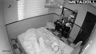 Georgeouse Finnish blonde step-mom forces her husband to cum hidden IP camera