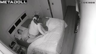 Cheating Ukrainian brunette mom gets fucked in her daughter’s room online