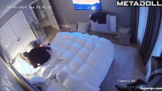 Old British couple fucks in their bed