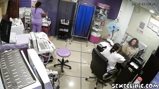 Real gyno and ultrasound caught hidden cam