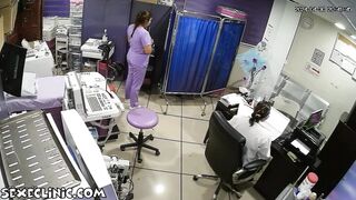 Real gyno and ultrasound caught hidden cam