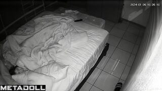 Horny man fucks his sleeping wife