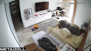 Amazing ass Dutch brunette woman screams with pleasure real spy cam