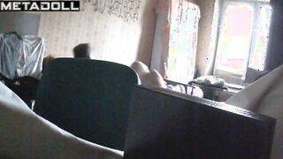 Busty Norwegian blonde wife rides her boyfriend hidden IP cam