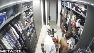 Innocent Dutch blonde student girl changes her new panties before masturbating