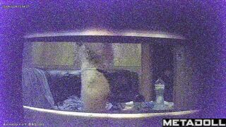 Naked brunette woman in the Russian sauna leaked video 2024