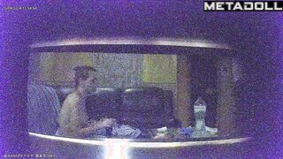 Naked brunette woman in the Russian sauna leaked video 2024